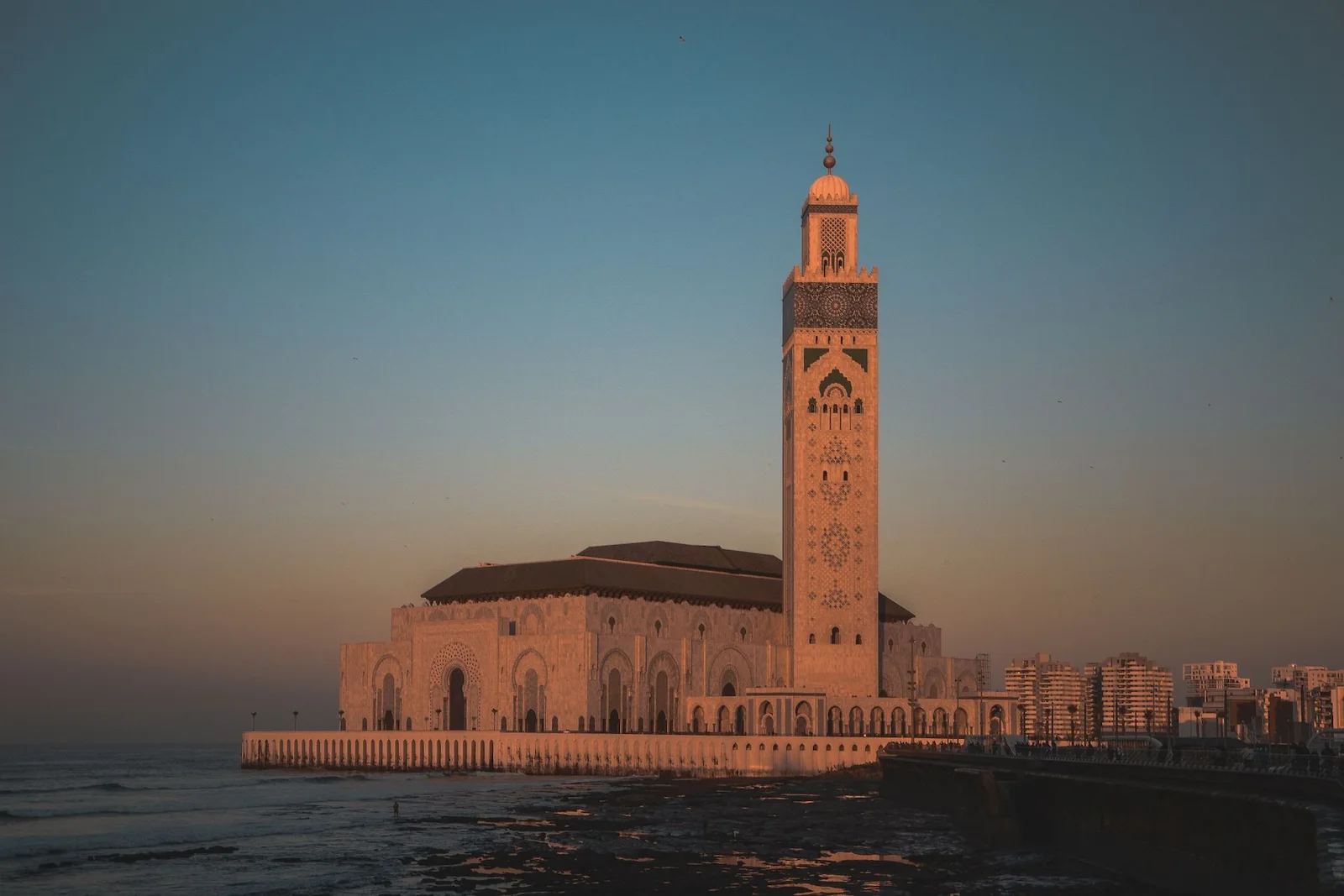 Hassan II Mosque in Casablanca on a 10 Days Tour from Casablanca